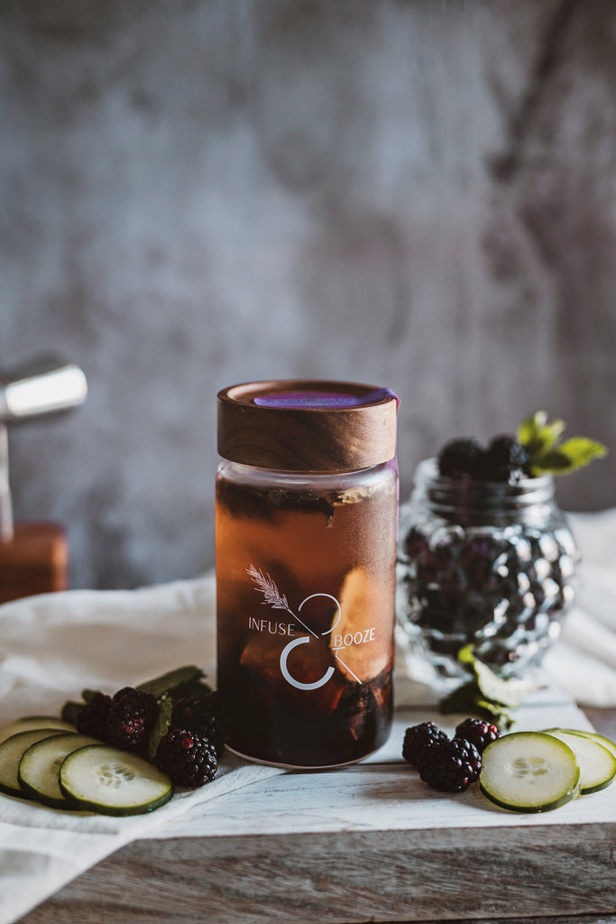 Blackberry Cooler Cocktail Infusion