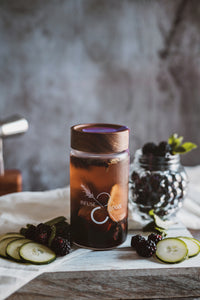 Blackberry Cooler Cocktail Infusion