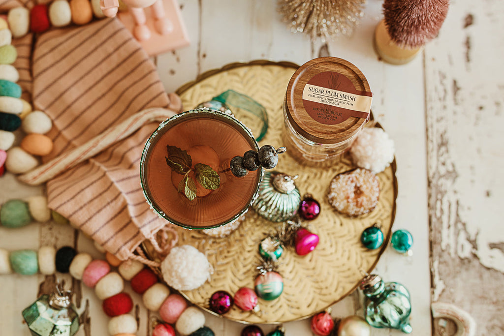 Sugar Plum Smash Infused Cocktail Recipe