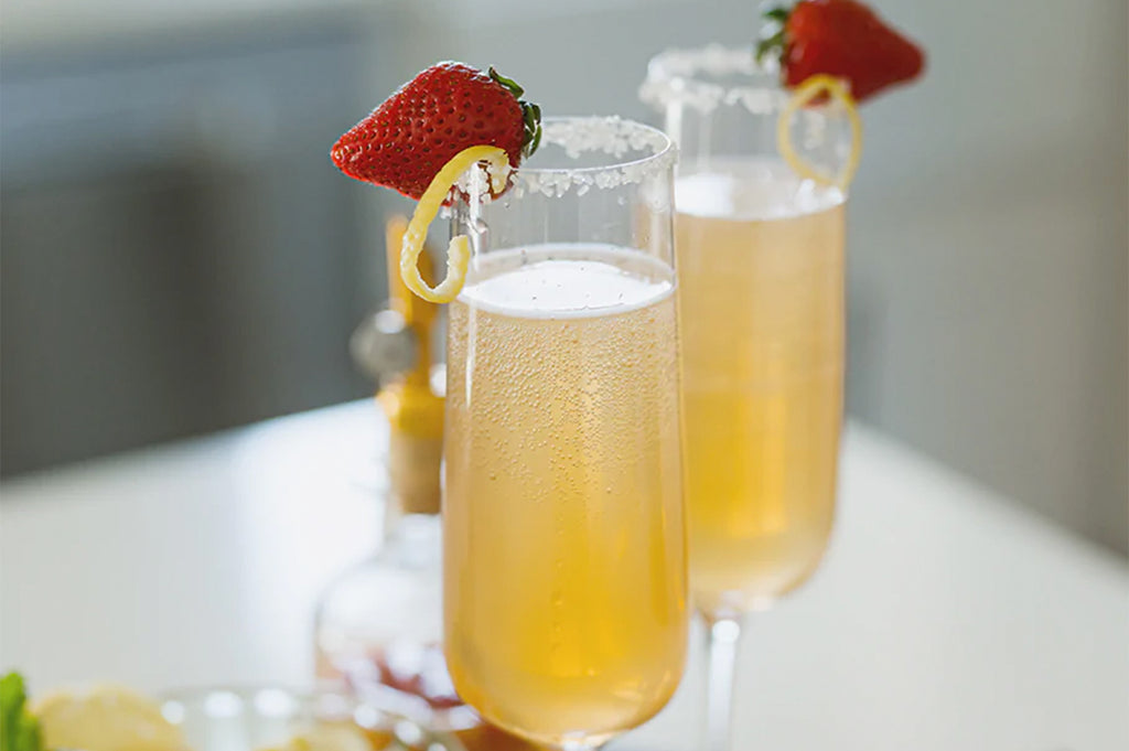 French Mimosa Infused Cocktail Recipe
