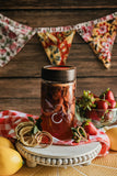 Berry Rhubarb Fizz
